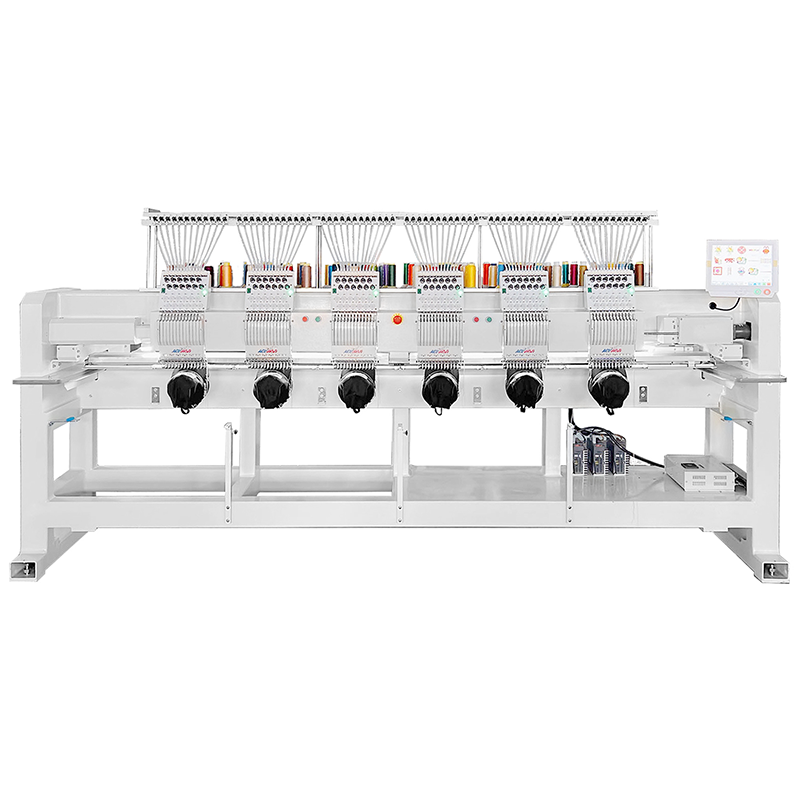 China Factory High Efficiency Industrial Multifunctional 6 Heads Embroidery Machine