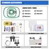 High Precision Intelligent Multifunctional Convenient 3 Heads Automated Embroidery Machine