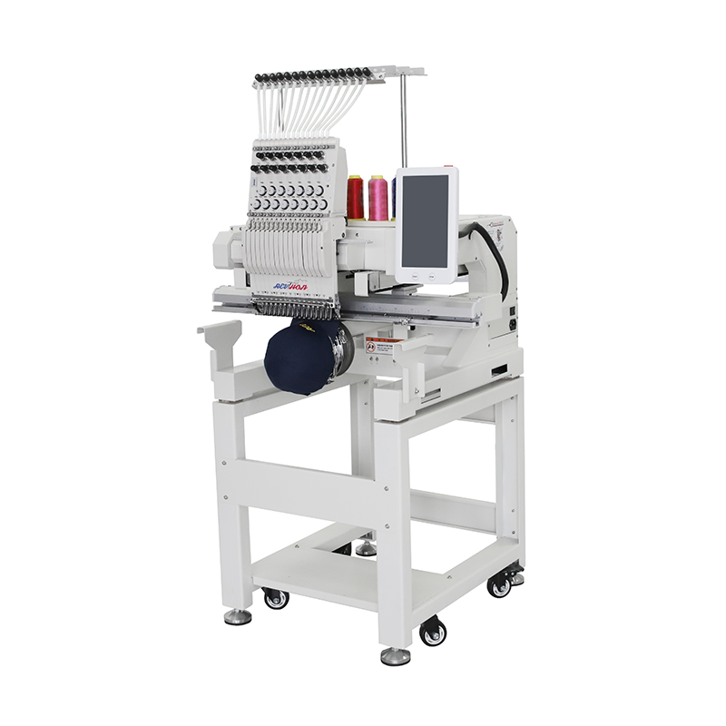 Commercial embroidery machine hardware
