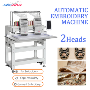 2 Head China Factory High Quality Embroidery Machine Price Made in China