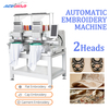 REVHON Factory Price 2 Head Embroidery Machine T-Shirt Cap Flat 9 Needle Computerized