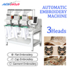 High Precision Intelligent Multifunctional Convenient 3 Heads Automated Embroidery Machine
